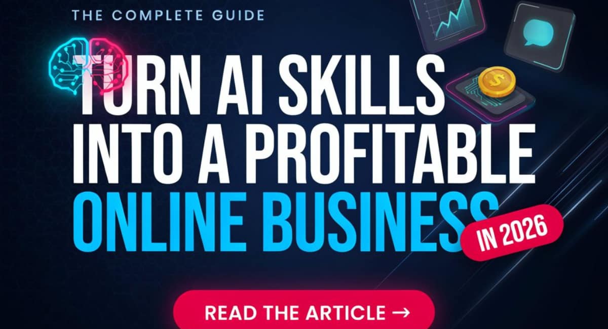 How to Turn AI Skills into a Profitable Online Business in 2026