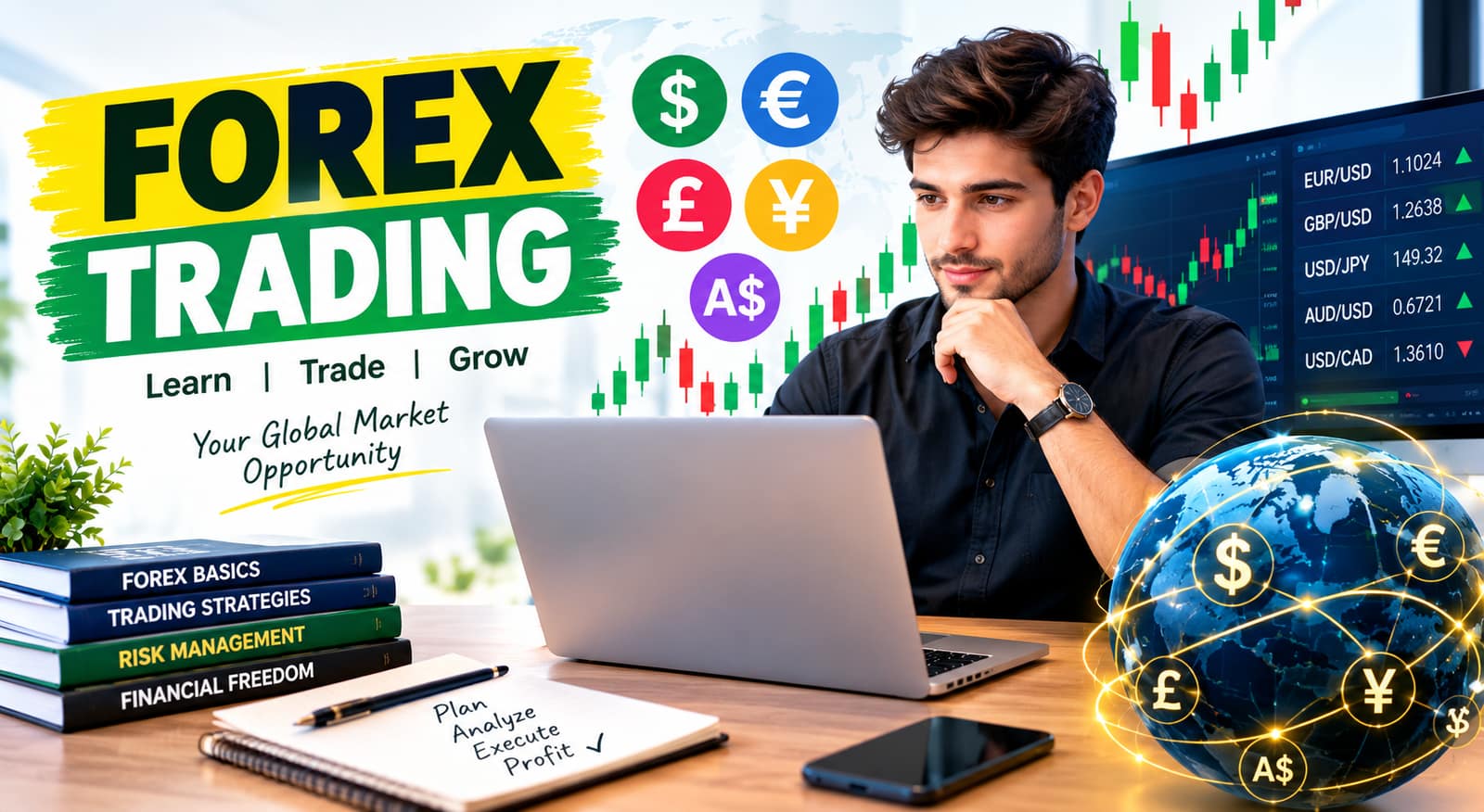 Forex Trading and Funded Accounts: How They Work, Why They Can Be Beneficial, and How Traders Can Earn