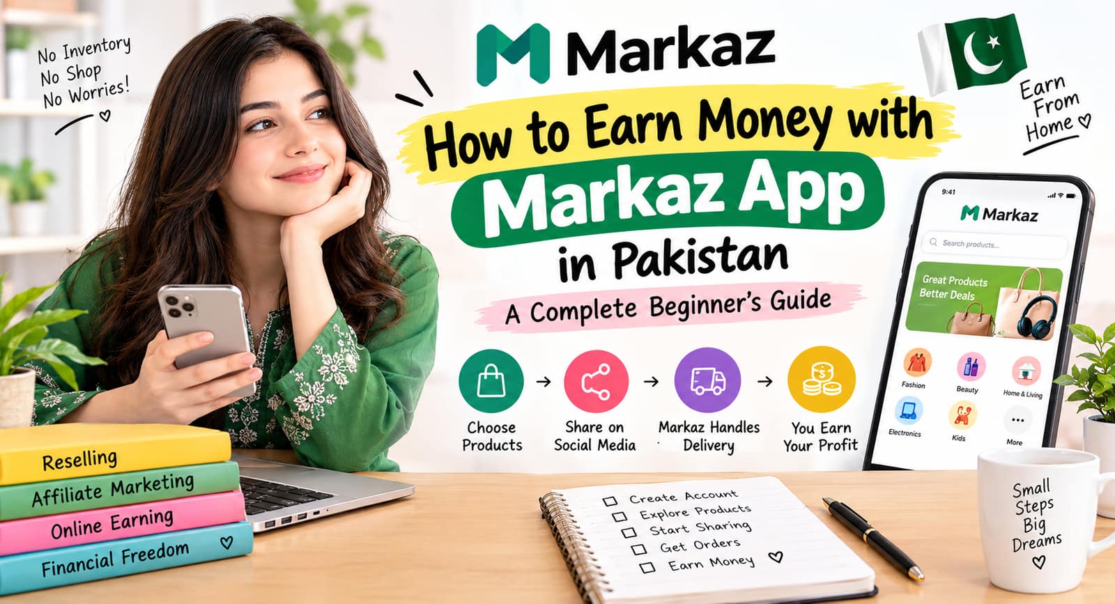 How to Earn Money with Markaz App in Pakistan: A Complete Beginner’s Guide