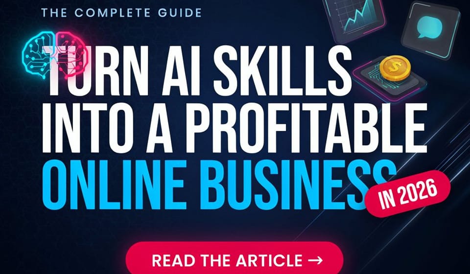 How to Turn AI Skills into a Profitable Online Business in 2026